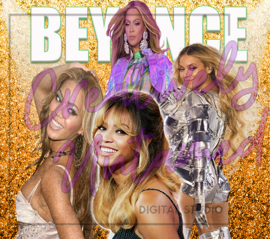 Bey' Gold Digital Wrap