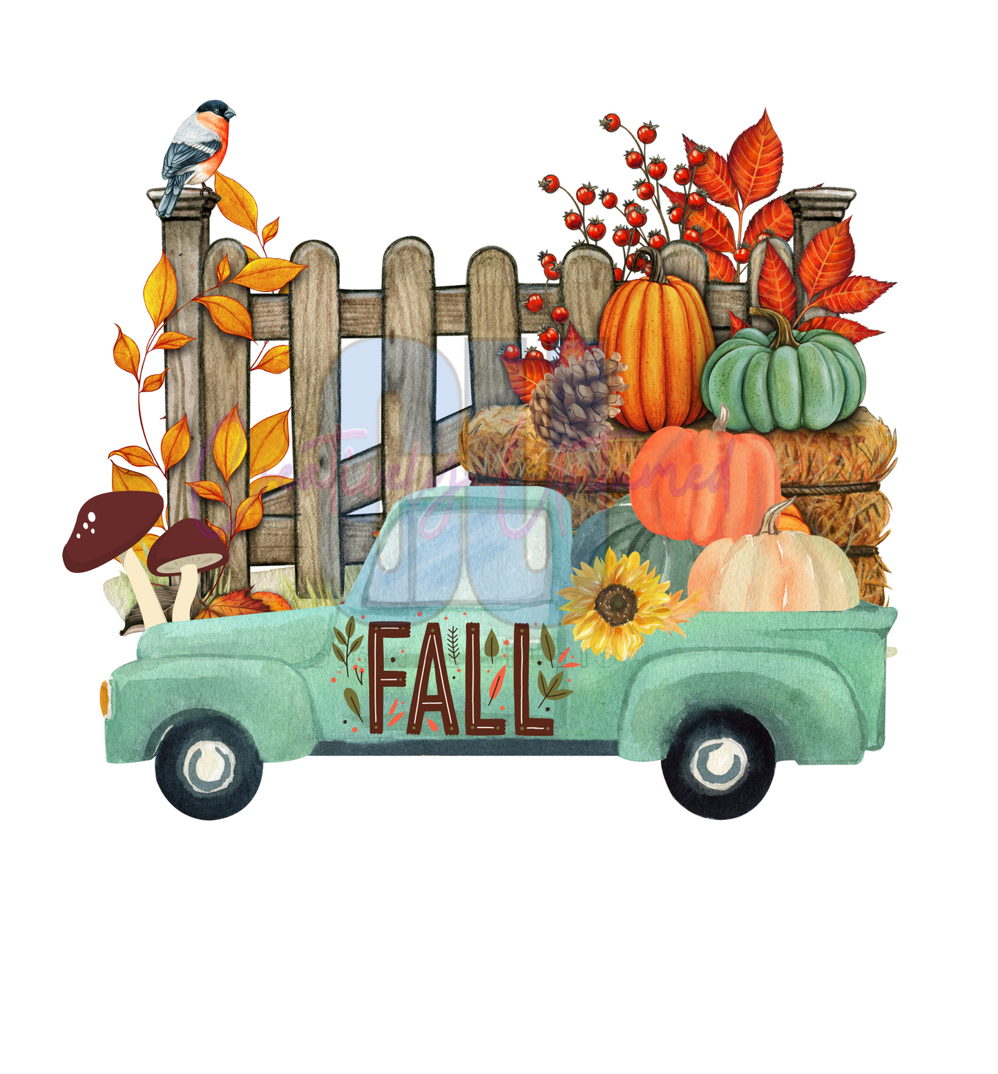 Fall Truck Digital png