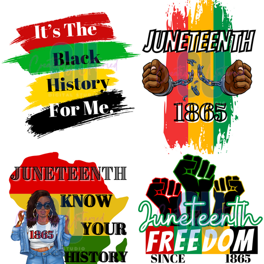 Digital Juneteenth Editable 8 Bundle